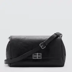 MANGO - Bolso Solapa Cierre Metálico Mujer