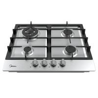 Encimera a Gas 4 Quemadores Hierro Fundido MG60SK005