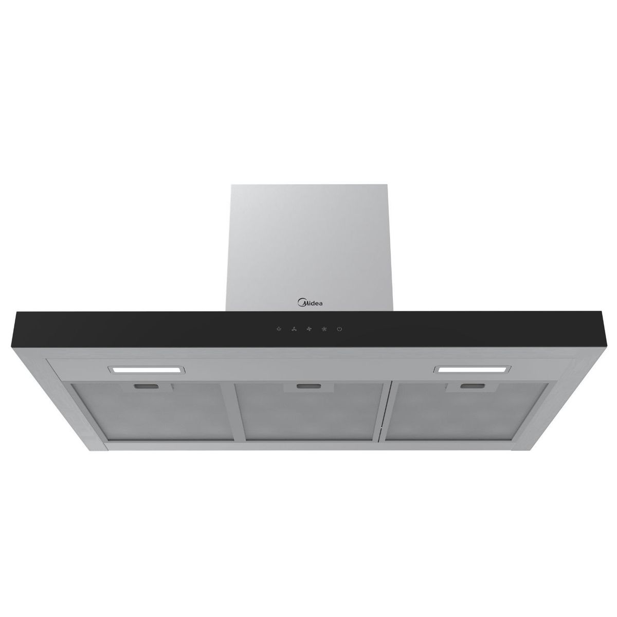 MIDEA - Campana Decorativa 90 cm Control Touch MH90M77E Midea