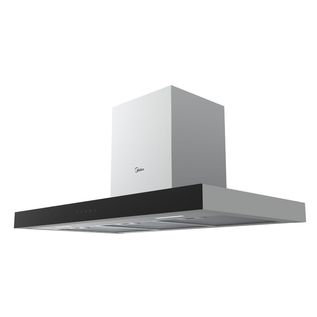 MIDEA - Campana Decorativa 90 cm Control Touch MH90M77E Midea