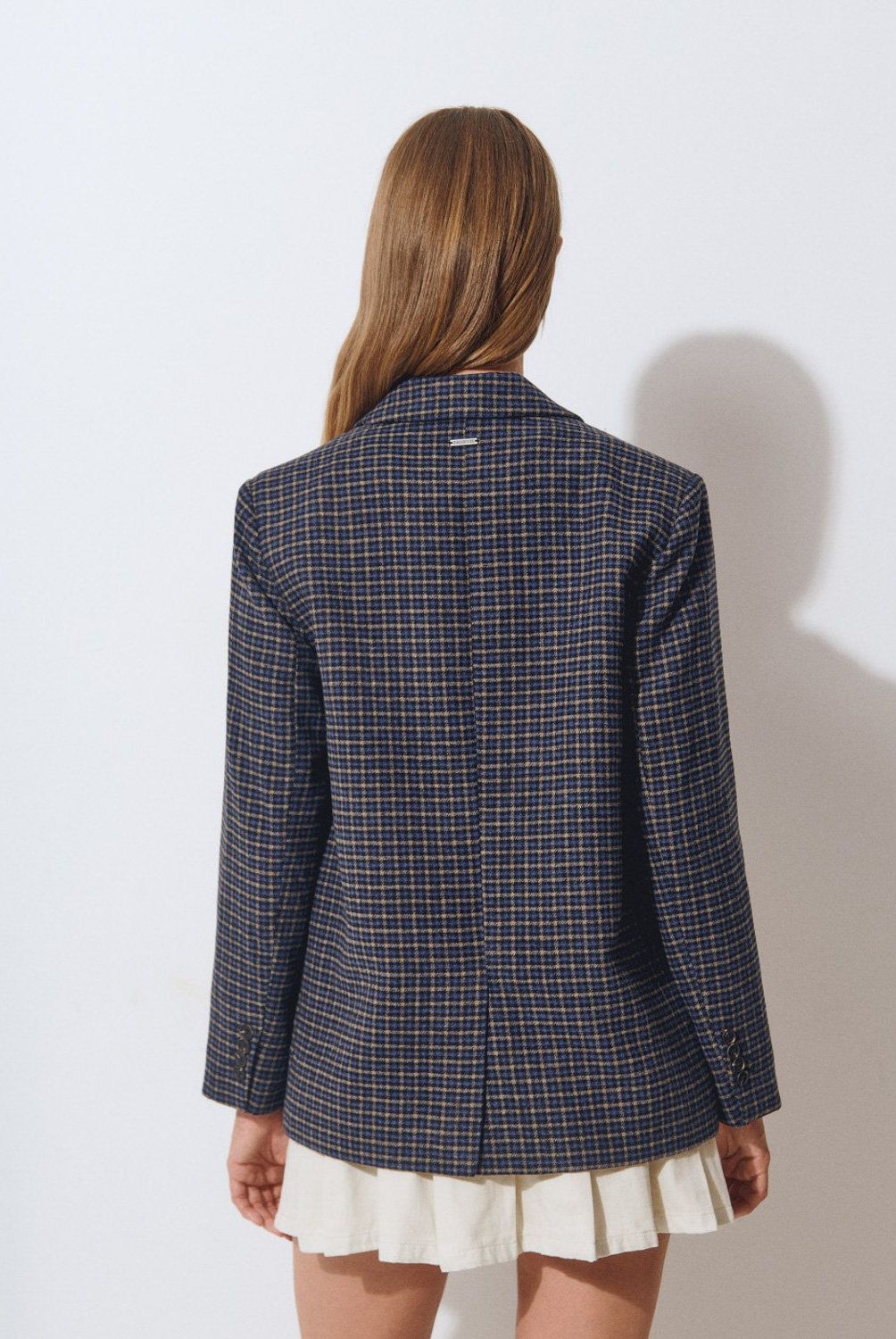 BROWNIE - Blazer Cuadros Mujer Brownie