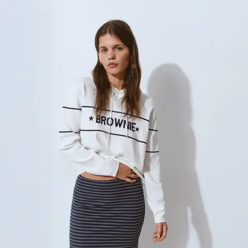 BROWNIE - Sweater Capucha Mujer