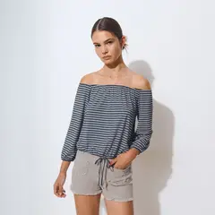 BROWNIE - Polera Offshoulder Raya Mujer