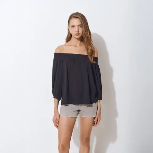 BROWNIE - Blusa Offshoulder Mujer