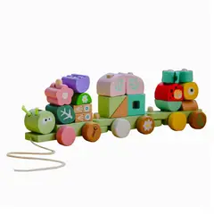 KIDSCOOL - Juego De Arrastre Jungla Feliz