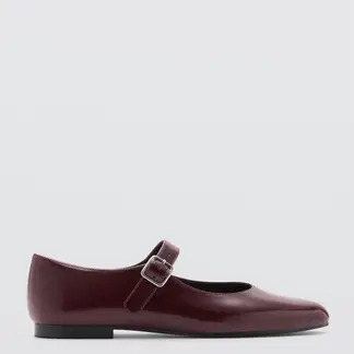 MANGO - Ballerina Mujer Burdeo