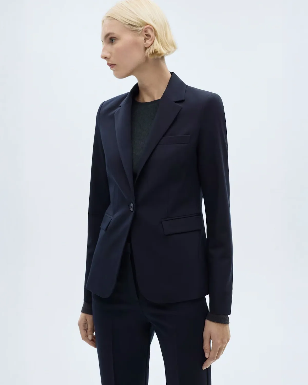 MANGO Blazer Traje Entallada Mujer Mango