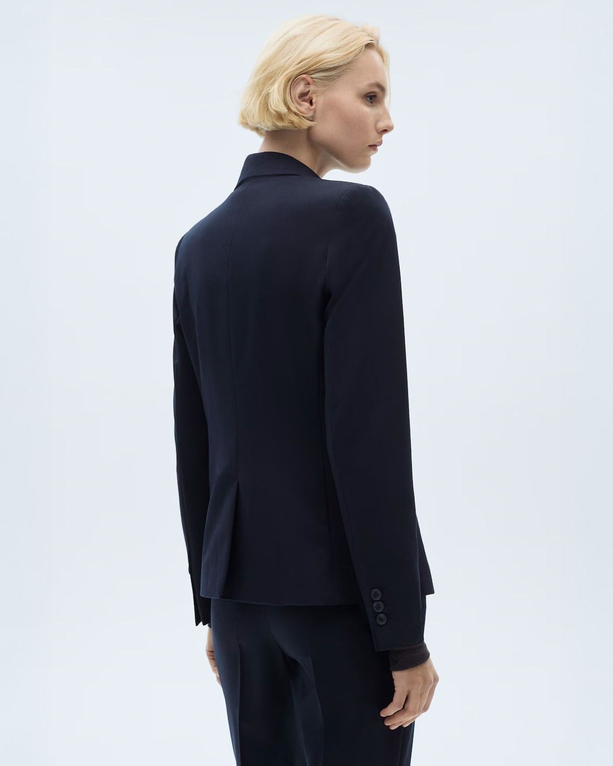 MANGO Blazer Traje Entallada Mujer Mango