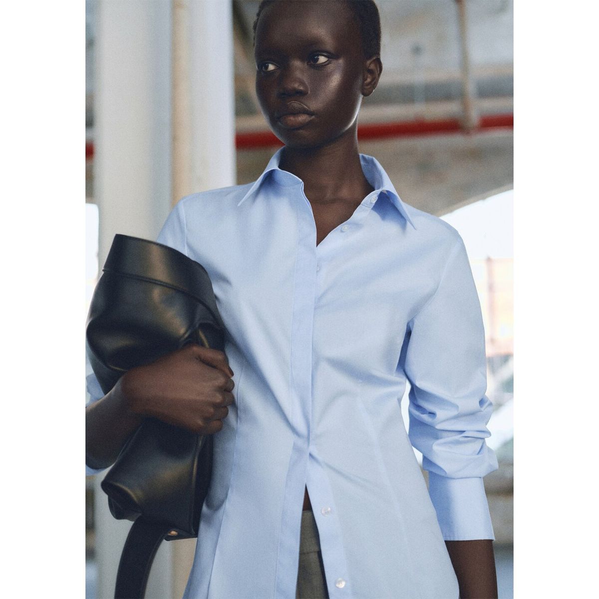 MANGO - Blusa Mujer Mango