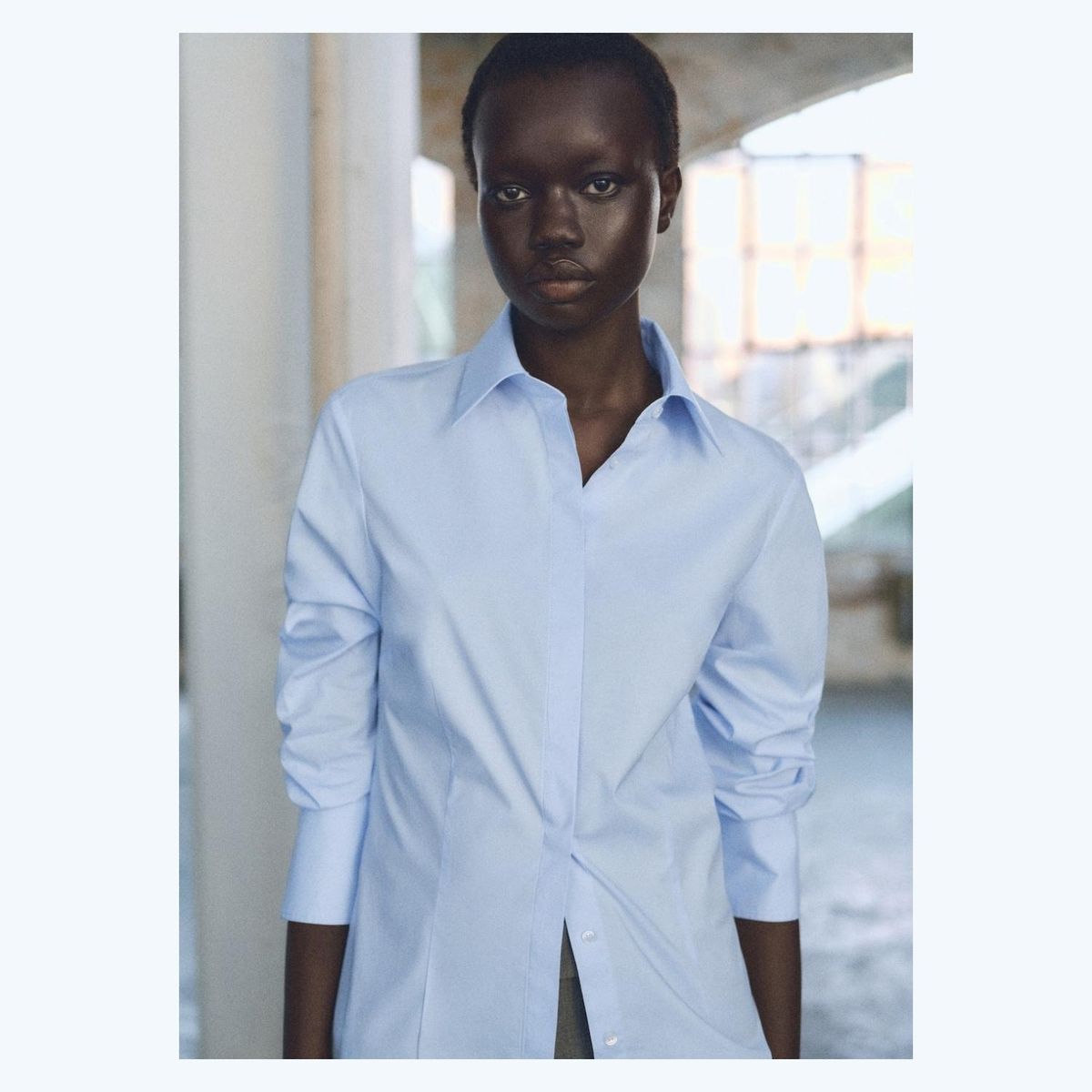 MANGO - Blusa Mujer Mango