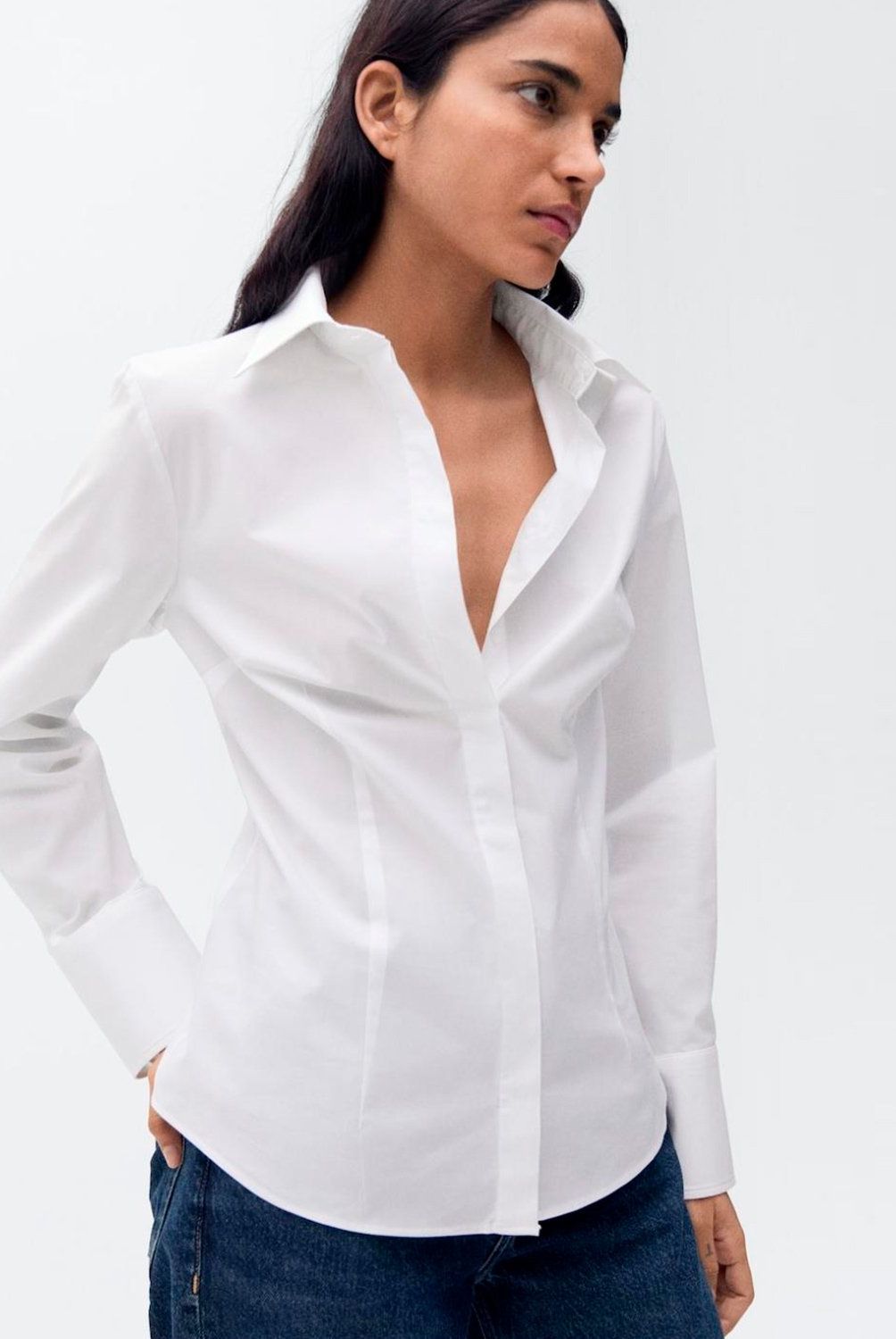 MANGO - Blusa Mujer Mango