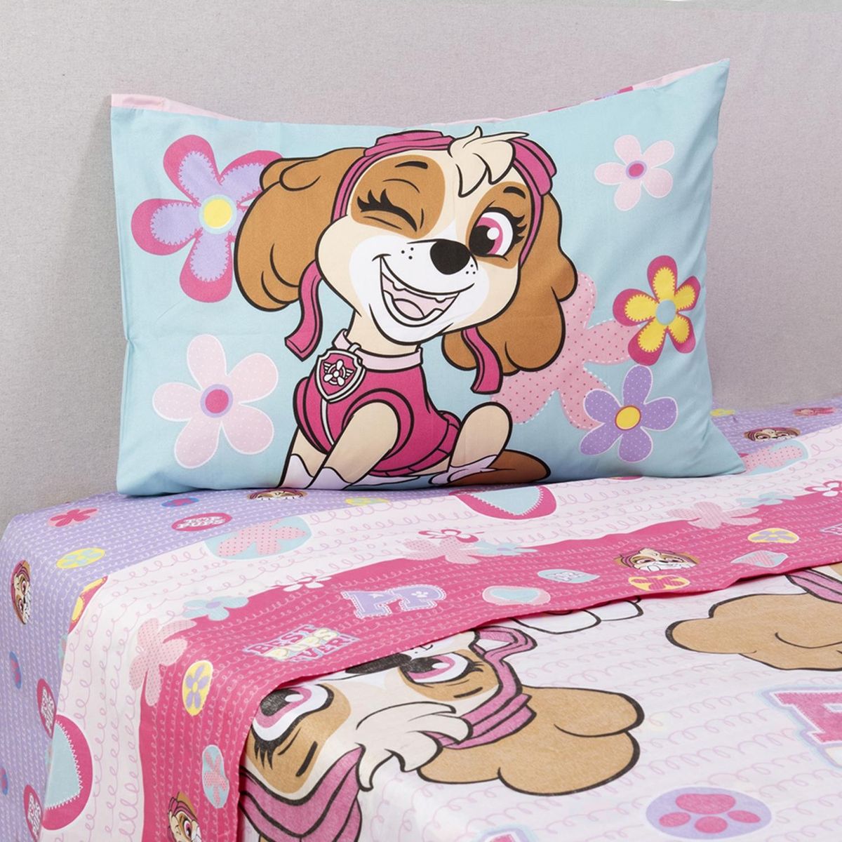 PAW PATROL - Juego De Sábanas Single Niña Sky Paw Patrol