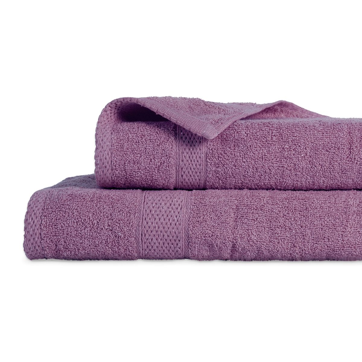 PLUMETTI - Juego De Toallas Colorix 400Gsm Morado Plumetti