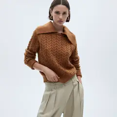 MANGO - Cárdigan Punto Botones Mujer