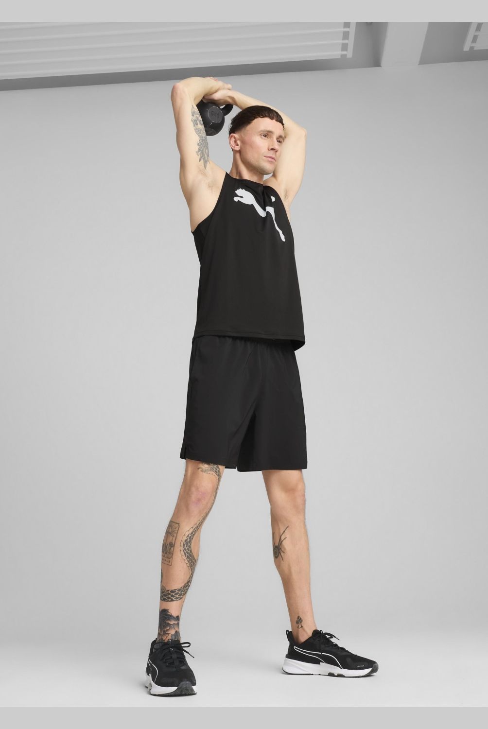 PUMA - Short Deportivo Tad Essent 7 Woven Hombre Puma