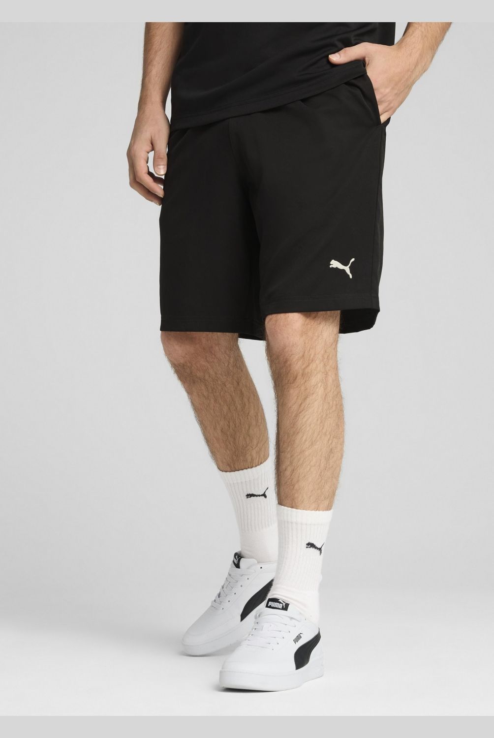 PUMA - Short Deportivo Ess Woven 9 Hombre Puma