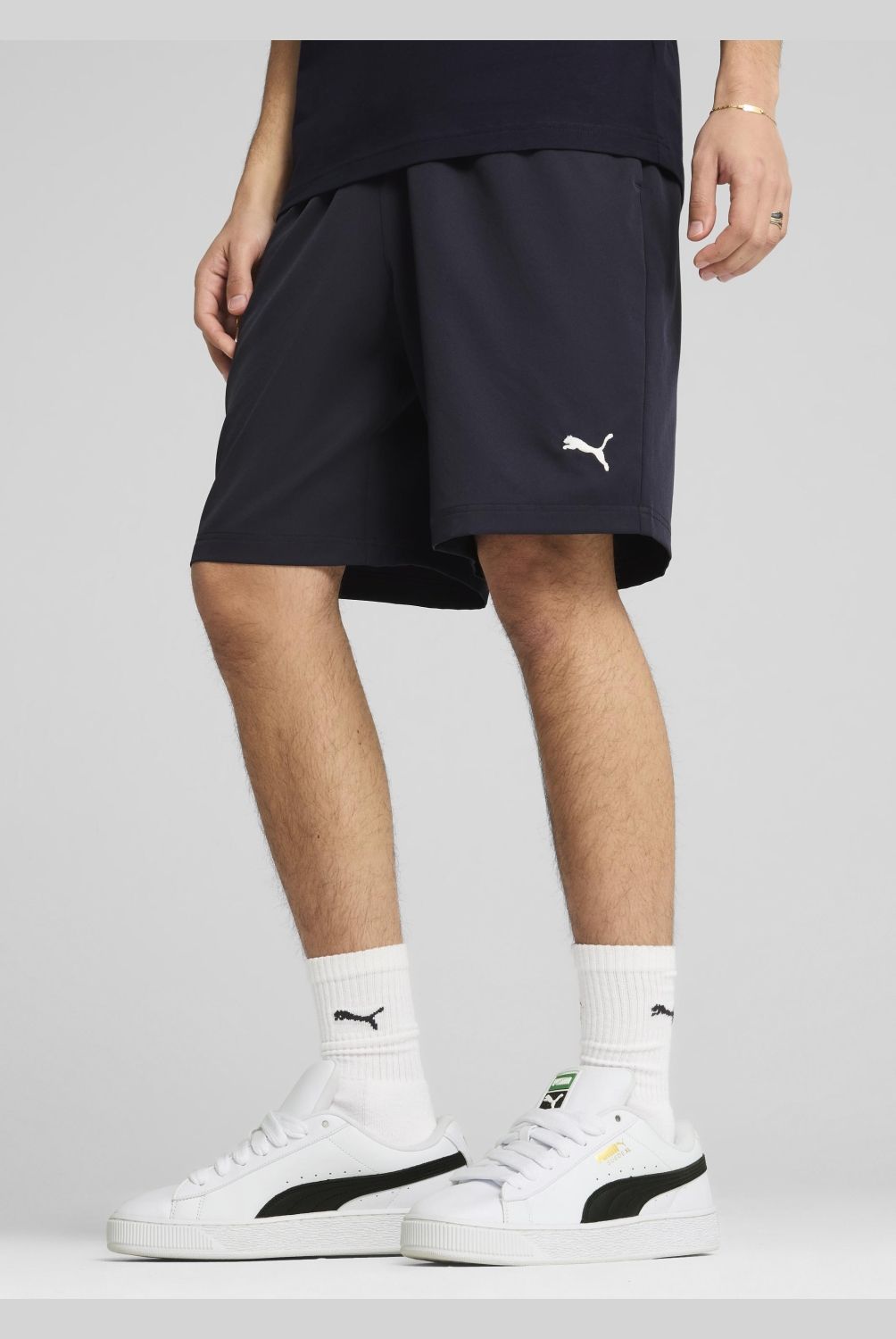 PUMA - Short Deportivo Ess Woven 9 Hombre Puma