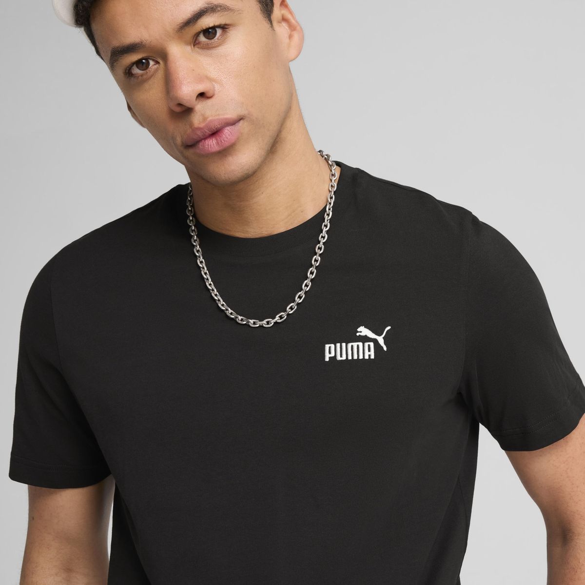 PUMA - Camiseta Manga Corta Ess Small No. 1 Logo Hombre Puma