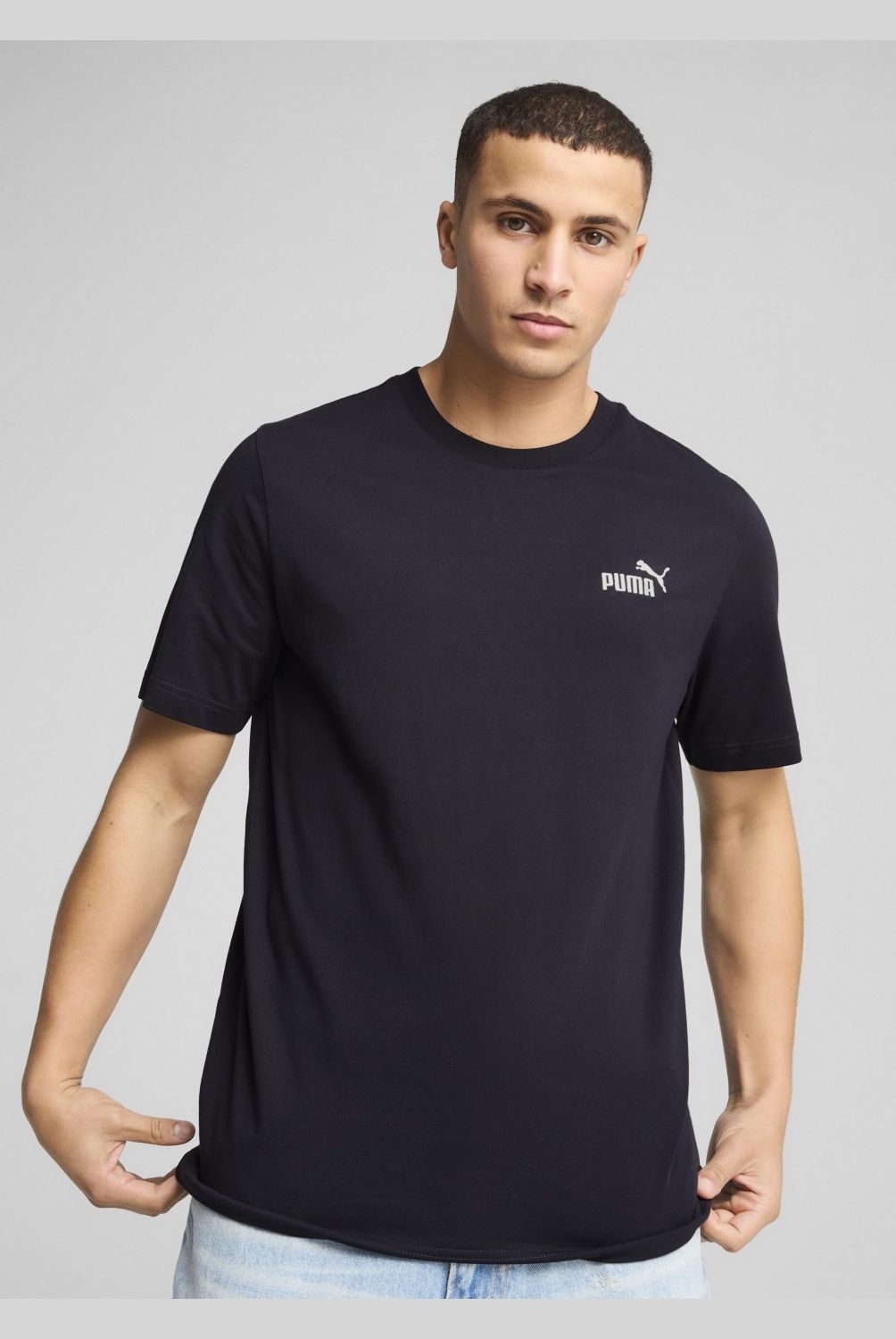 PUMA - Camiseta Manga Corta Ess Small No. 1 Logo Tee Hombre Puma