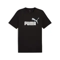 PUMA - Camiseta Manga Corta Ess 2 Color 1 Logo Tee Hombre