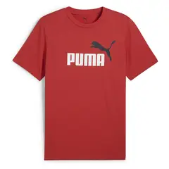 PUMA - Camiseta Manga Corta Ess 2 Color 1 Logo Tee Hombre