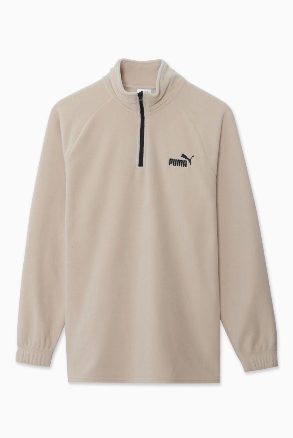 PUMA - Polerón Deportivo Ess Elevated 1/4 Zip Polar Hombre Puma