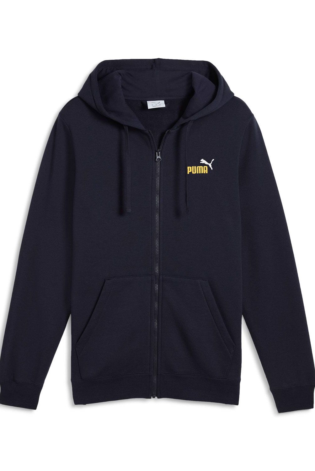 PUMA - Polerón Deportivo  2 Color Logo Full-Zip Hombre Puma