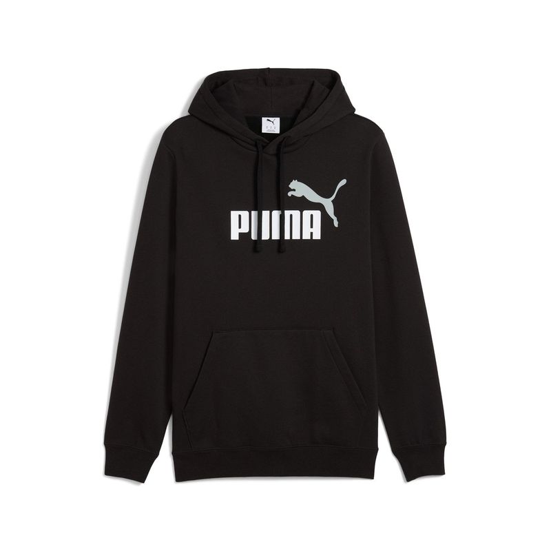 PUMA - Polerón Deportivo Ess 2 Color Hoodie Fl Hombre Puma