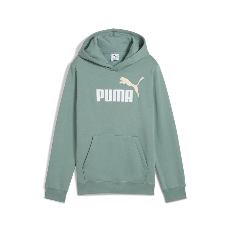 PUMA - Polerón Deportivo Ess 2 Color Hoodie Fl Hombre Puma