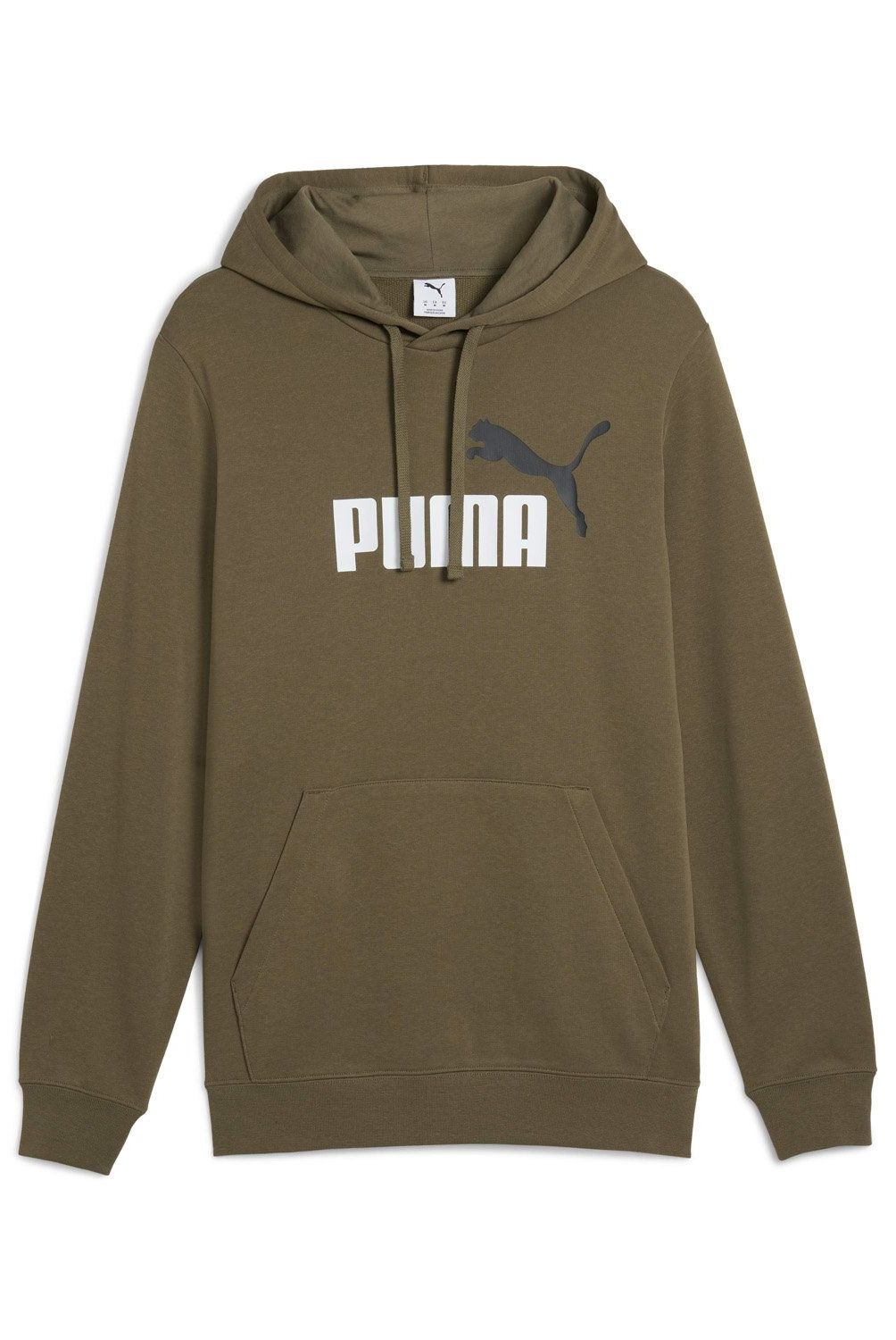 PUMA - Polerón Deportivo Ess 2 Color Hoodie Fl Hombre Puma