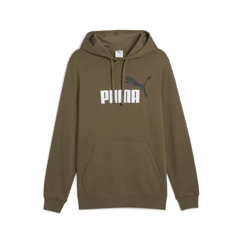 PUMA - Polerón Deportivo Ess 2 Color Hoodie Fl Hombre Puma