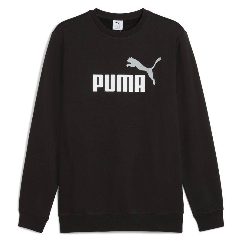 PUMA - Polerón Deportivo Ess 2 Color Crew Fl Hombre Puma