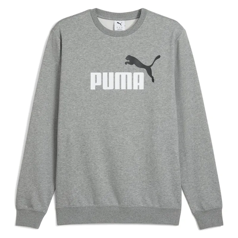 PUMA - Polerón Deportivo Ess 2 Color Crew Fl Hombre Puma