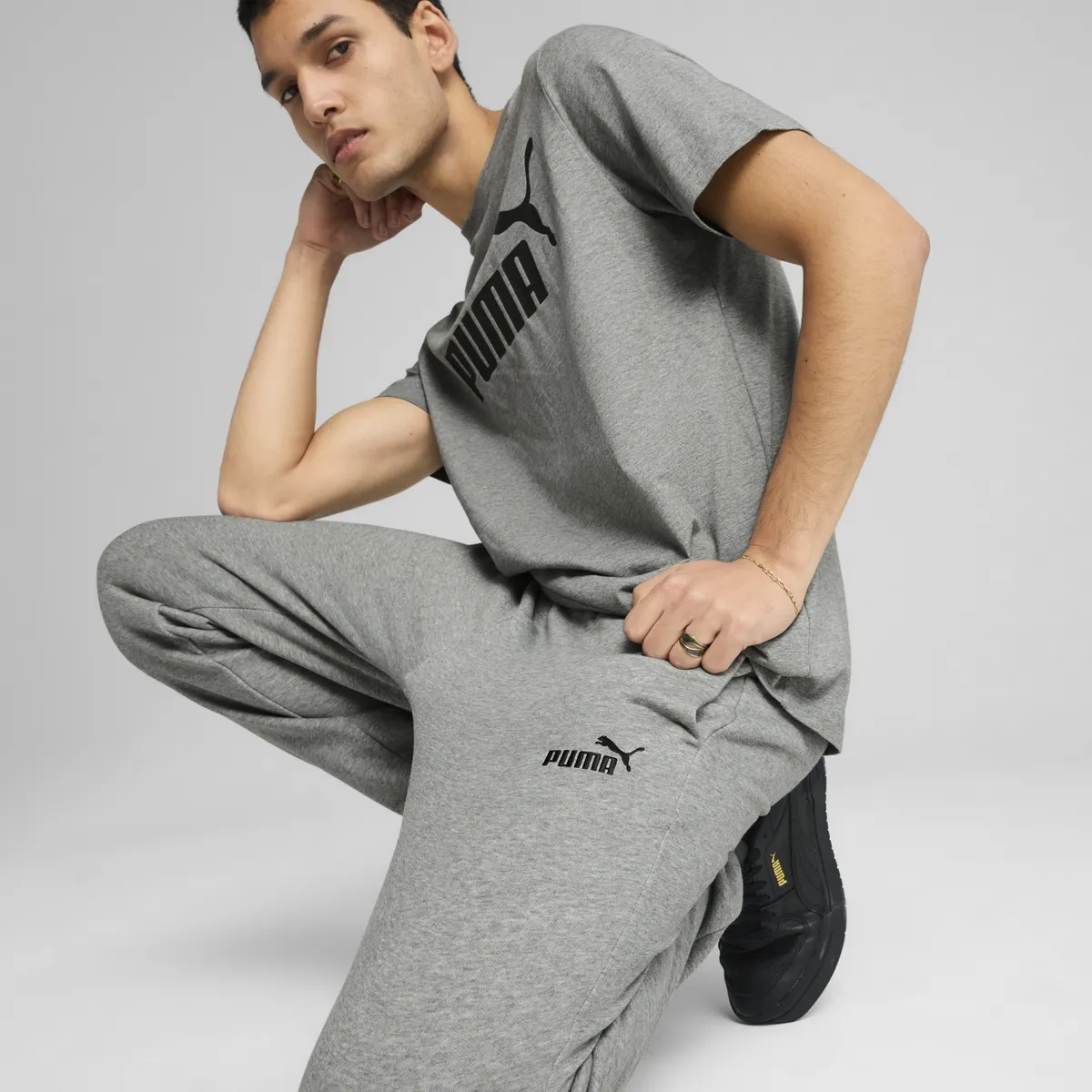 PUMA - Pantalón De Buzo Hombre Puma