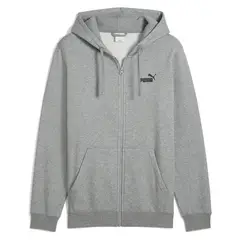 PUMA - Polerón Deportivo Ess Full-Zip Hoodie Fl Hombre