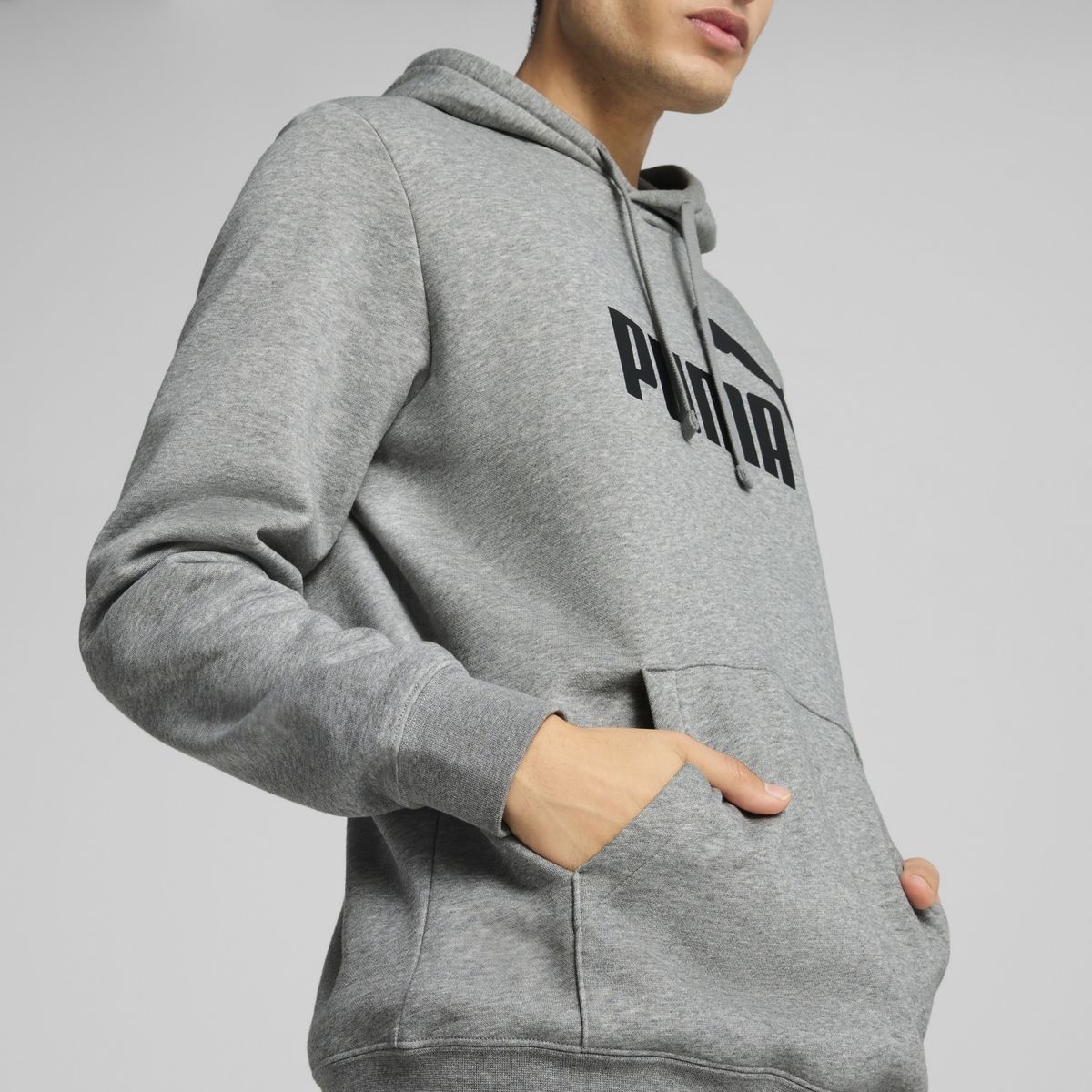 PUMA - Polerón Deportivo Ess No. 1 Logo Hoodie Fl Hombre Puma