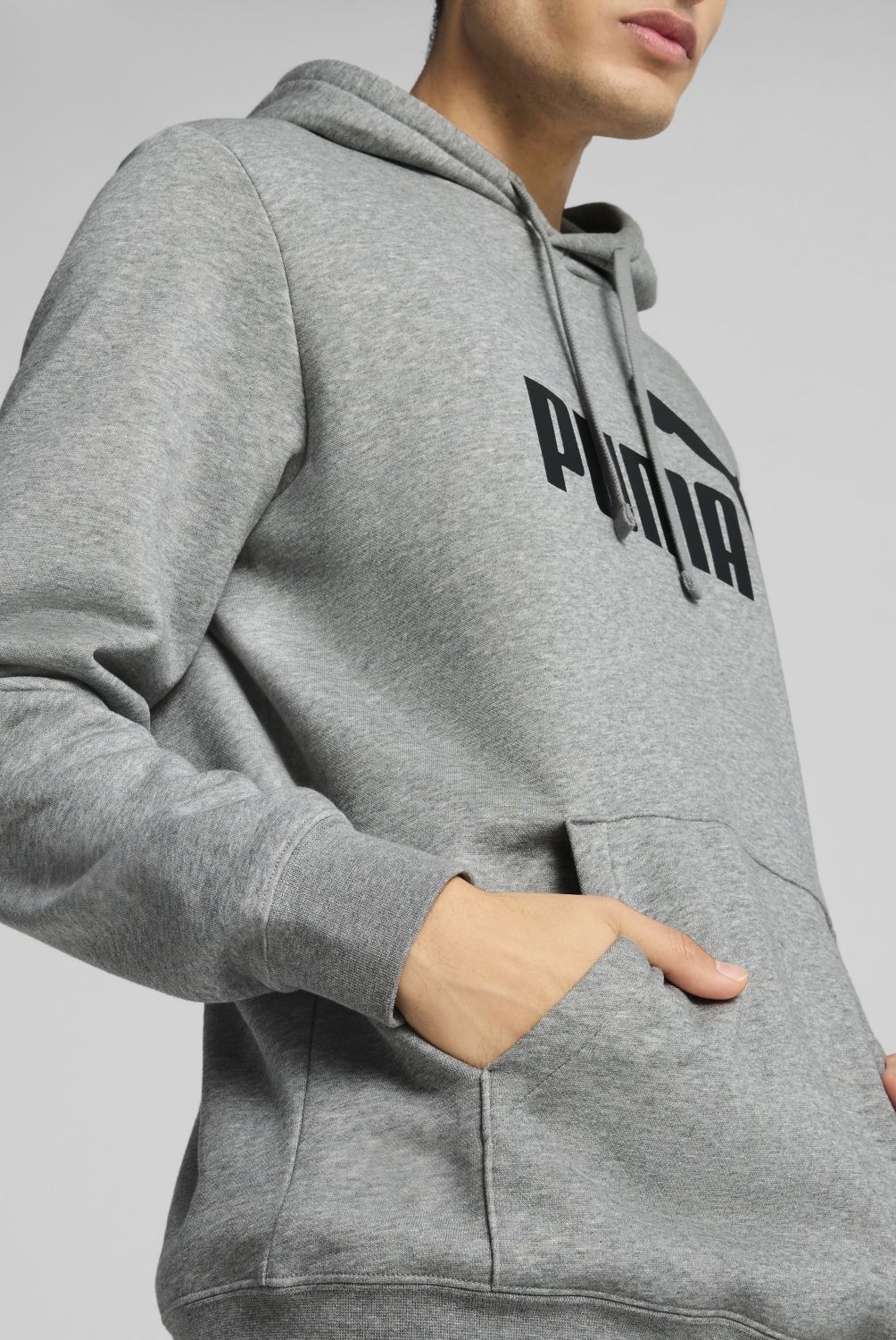 PUMA - Polerón Deportivo Ess No. 1 Logo Hoodie Fl Hombre Puma