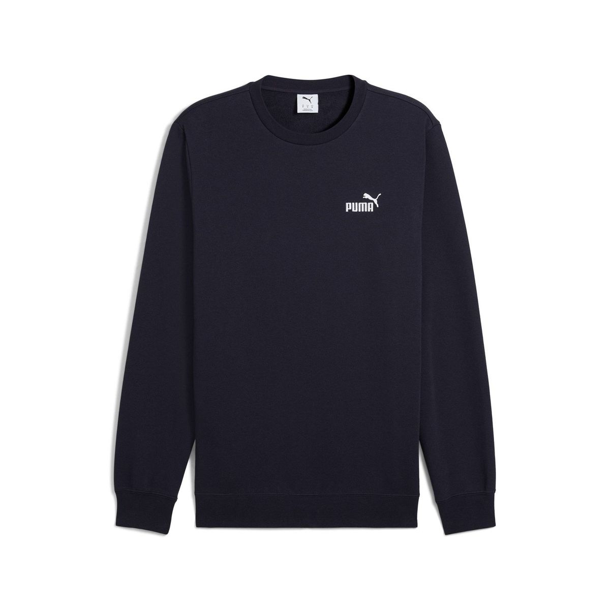 PUMA - Polerón Deportivo Ess Small Logo Crew Fl Hombre Puma