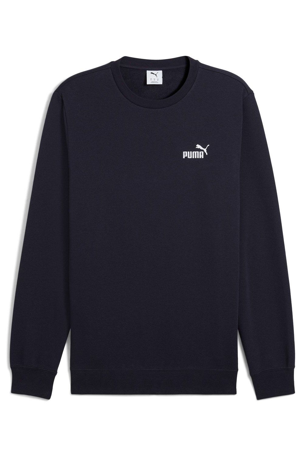 PUMA - Polerón Deportivo Ess Small Logo Crew Fl Hombre Puma