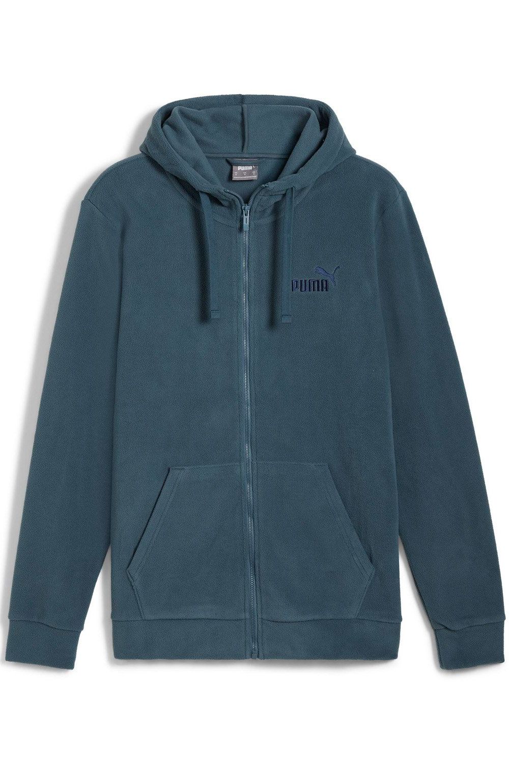 PUMA - Polerón Deportivo Ess Elevat Polar Zip Hoodie Hombre Puma