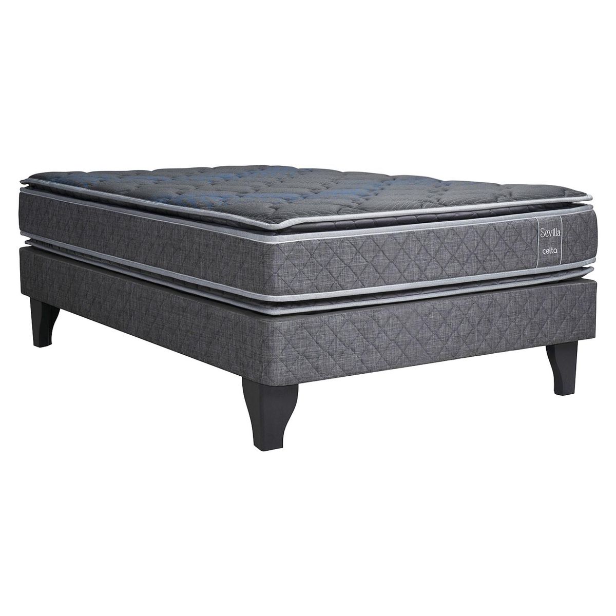 CELTA - Cama Europea Sevilla 1.5 Plaza X 2.00Mt Celta