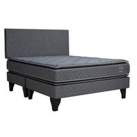 Cama Europea Sevilla 2 Plazas + Respaldo