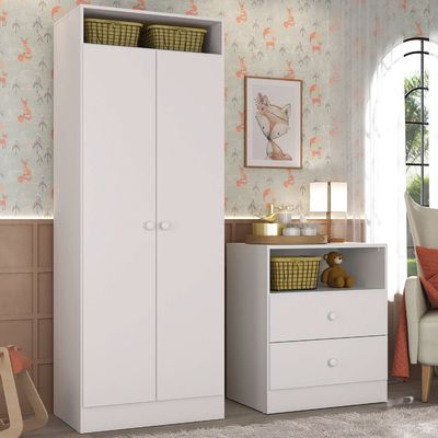 Imagen 2 del producto Clóset + Cómoda Blanco Top Baby