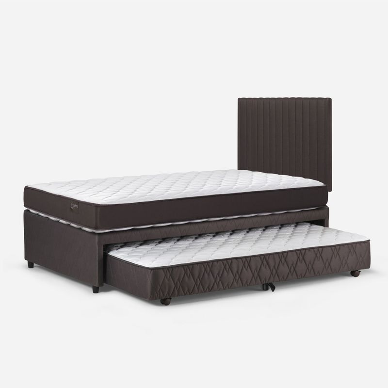 ROSEN - Cama Funcionales Ergo T 1.5 Plazas + Respaldo Rosen