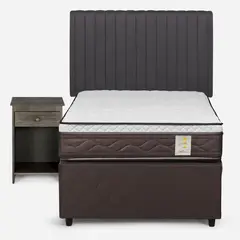 ROSEN - Cama Funcional Ns4 Plus 1.05X2.00 + Set De Muebles Lucio
