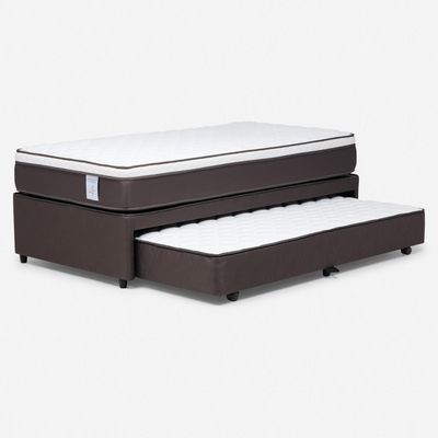 Imagen 2 del producto Cama Funcional Ns4 Plus 1.5 Plaza + Respaldo Lucio