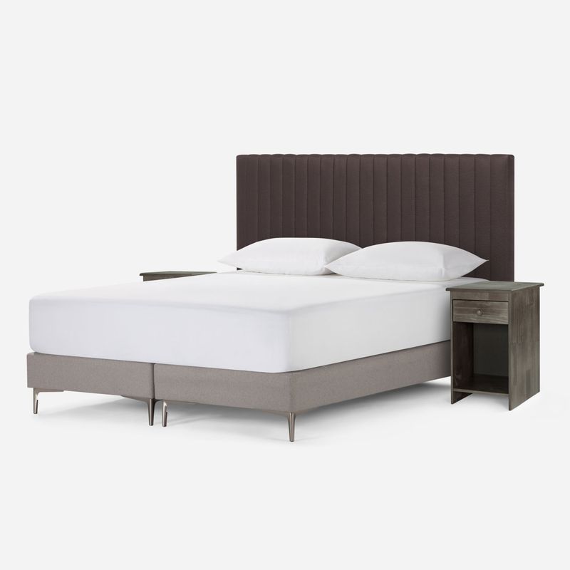 ROSEN - Set Muebles Lucio 2 Plazas Chocolate Rosen
