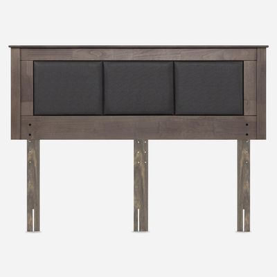 Imagen 2 del producto Cama Europea Driven King + Respaldo Rachel Gris