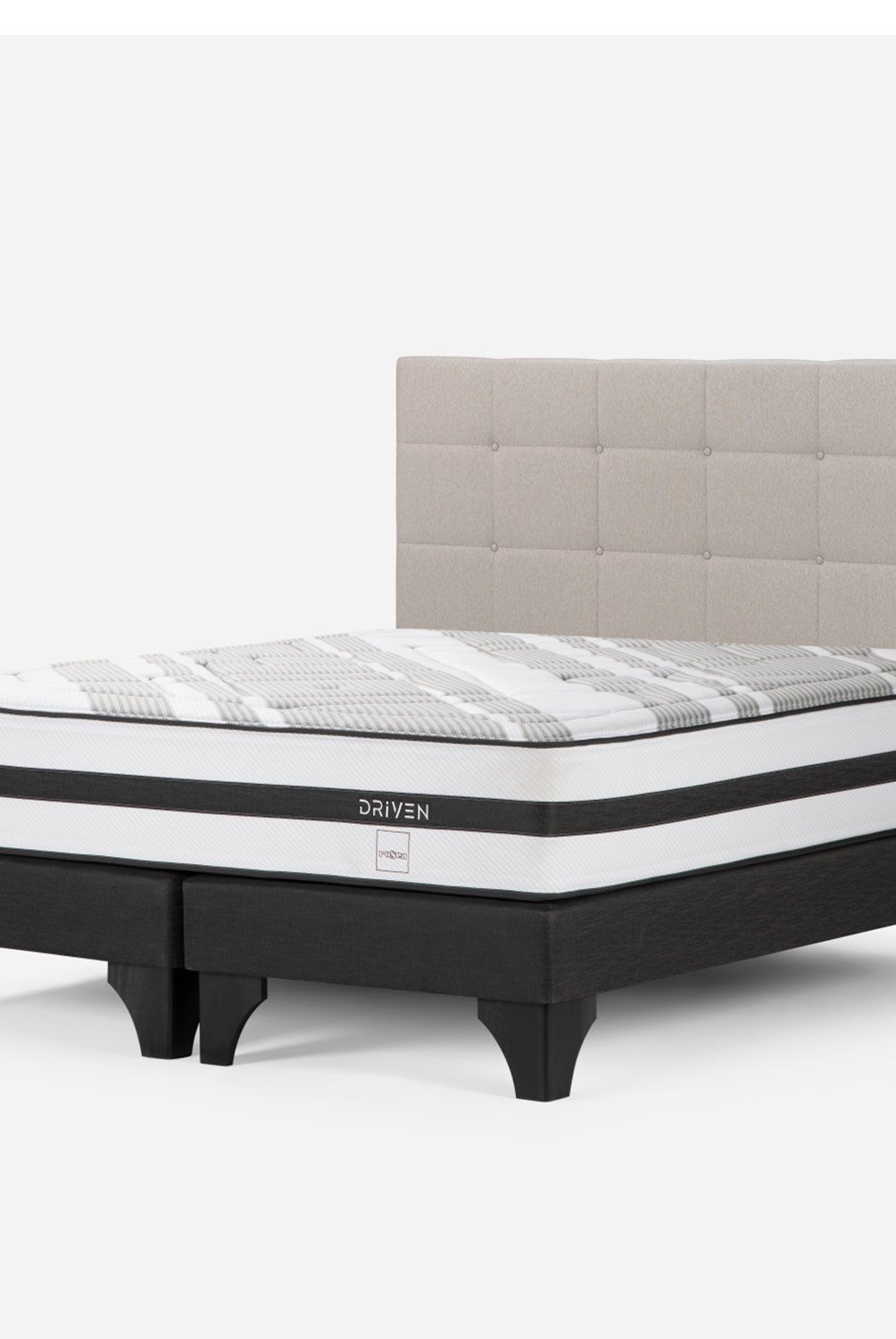 ROSEN - Cama Europea Driven Super King + Respaldo Issey Rosen