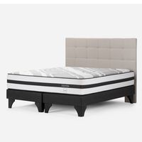 Cama Europea Driven Super King + Respaldo Issey